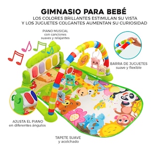 Foto 3 | Foto 3 | Gimnasio Acolchado Lab.g Bebe Con Piano Verde