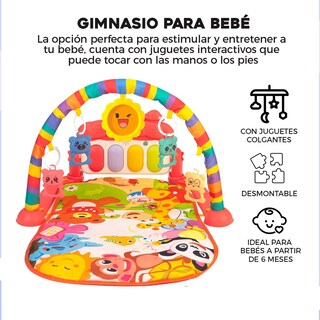 Foto 2 | Foto 2 | Gimnasio Lab.g Acolchado Bebe Con Piano Rojo