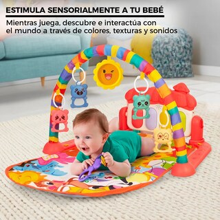 Foto 4 | Foto 4 | Gimnasio Lab.g Acolchado Bebe Con Piano Rojo