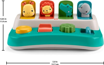 Foto 5 | Foto 5 | Juguete De Aprendizaje Temprano Fisher-price Busy Buddies Pop-up - Venta Internacional.