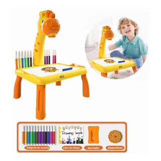 Foto 2 | Foto 2 | Jirafa Proyector De Dibujo Mesa De Arte Para Niños Eo Safe Imports Esi-21192 Amarillo