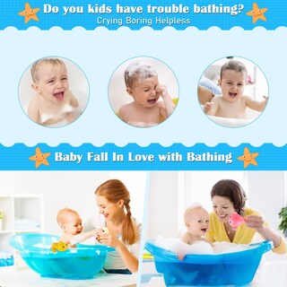 Foto 2 | Foto 2 | Venta Internacional - Paquete De 4 Juguetes De Baño Fayogoo Para Niños Pequeños De 1 A 6 Años Con Almacenamiento
