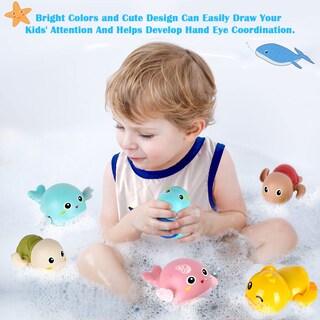 Foto 3 | Foto 3 | Venta Internacional - Paquete De 4 Juguetes De Baño Fayogoo Para Niños Pequeños De 1 A 6 Años Con Almacenamiento