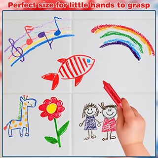 Foto 7 | Foto 7 | Lápices De Baño Epakh Lavables, 24 Piezas, Para Niños - Venta Internacional.