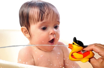Foto 2 | Foto 2 | Juguete Con Forma De Pato De Goma Ja-ru, Divertido, Para Bañera Infantil - Venta Internacional.