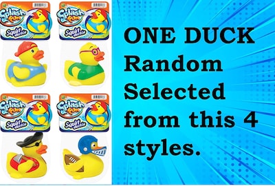 Foto 3 | Foto 3 | Juguete Con Forma De Pato De Goma Ja-ru, Divertido, Para Bañera Infantil - Venta Internacional.