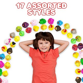 Foto 4 | Foto 4 | Rubber Duckies Artcreativity, Paquete Surtido De 100 Para Niños - Venta Internacional.
