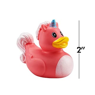 Foto 3 | Foto 3 | Rubber Duckies Bedwina, Miniunicornio, 5 Cm, Paquete De 24 Unidades, Para Niños - Venta Internacional.