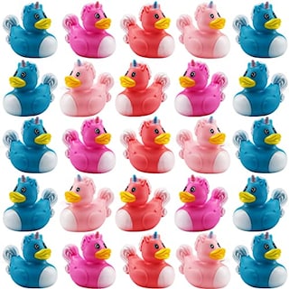 Foto 6 | Foto 6 | Rubber Duckies Bedwina, Miniunicornio, 5 Cm, Paquete De 24 Unidades, Para Niños - Venta Internacional.
