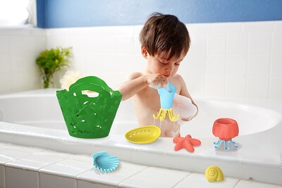 Foto 6 | Foto 6 | Juego De Baño Para Piscina Green Toys Tide, 7 Piezas, Juego - Venta Internacional.