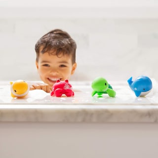 Foto 3 | Foto 3 | Munchkin Ocean Squirts Juguetes De Baño, Paquete De 4, Ocean Buddies - Venta Internacional.