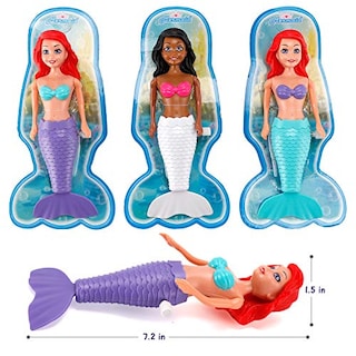 Foto 7 | Foto 7 | Bath Toys Liberty Imports Sirena Princesa Para Niños Mayores De 3 Años - Venta Internacional.