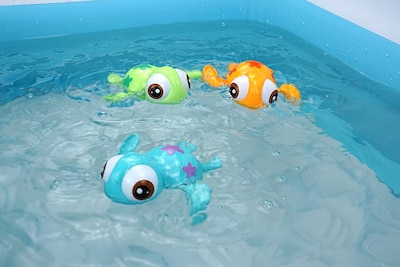 Foto 6 | Foto 6 | Bath Toys Duckboxx Xx Wind Up Con Tortugas Marinas Nadando Para Niños - Venta Internacional.