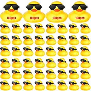 Foto 1 | Foto 1 | Rubber Ducks Chivao 100 Unidades Con 100 Gafas De Sol Para Fiestas Infantiles - Venta Internacional.