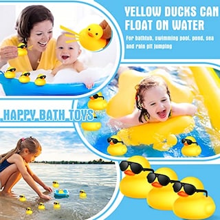 Foto 4 | Foto 4 | Rubber Ducks Chivao 100 Unidades Con 100 Gafas De Sol Para Fiestas Infantiles - Venta Internacional.