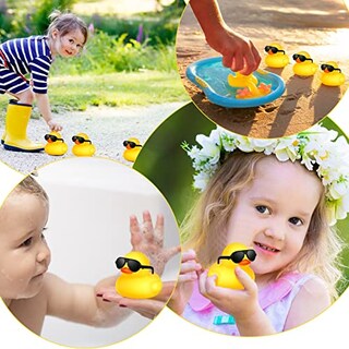 Foto 7 | Foto 7 | Rubber Ducks Chivao 100 Unidades Con 100 Gafas De Sol Para Fiestas Infantiles - Venta Internacional.