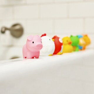 Foto 3 | Foto 3 | Juguete De Baño Para Bebés Munchkin Farm Animal Squirts, Paquete De 8 - Venta Internacional.