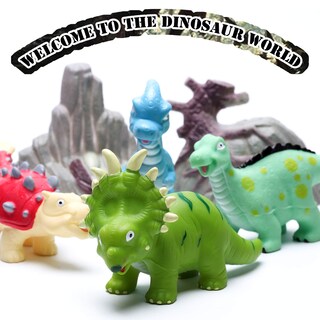 Foto 2 | Foto 2 | Bath Toys Hely Cancy Con Forma De Dinosaurio Sin Moho Para Niños De 4 A 8 Años - Venta Internacional.