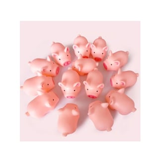 Foto 1 | Foto 1 | Set De 12 Cerditos Hule Toys Chanchos Con Sonido Para Niños - Venta Internacional.