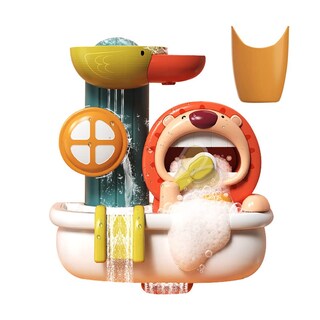 Foto 1 | Foto 1 | Juguete de Baño Nextake Bubble Maker & Water Fall Lion con Ventosas - Venta Internacional