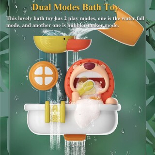 Foto 2 | Foto 2 | Juguete de Baño Nextake Bubble Maker & Water Fall Lion con Ventosas - Venta Internacional