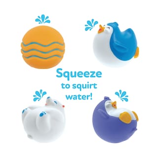 Foto 3 | Foto 3 | Set de Juguetes de Baño Nuby Penguin Slide con 4 Chorros De Baño - Venta Internacional