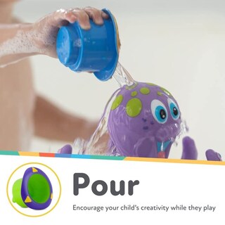 Foto 4 | Foto 4 | Juguete De Baño Para Bebés Nuby Splish Splash, 5 Piezas - Venta Internacional.