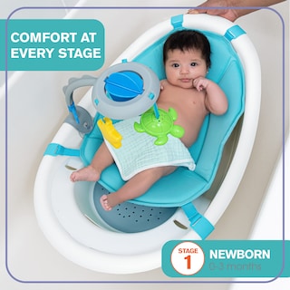 Foto 2 | Foto 2 | Bañera De Verano Para Bebés Con Soporte Suave, Multietapa - Venta Internacional.