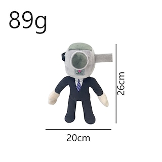 Foto 4 | Foto 4 | Plush Toilet Skibidi Toilet Man Con Altavoz, Juego De 4 Piezas - Venta Internacional.