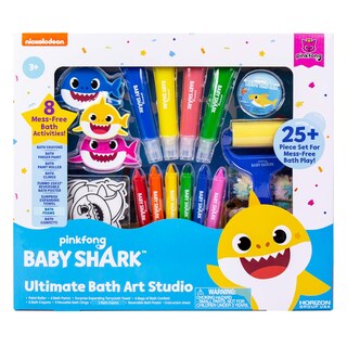 Foto 1 | Foto 1 | Baby Shark Ultimate De Bath Art Studio Con Toalla Y Crayones De Baño - Venta Internacional.
