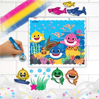 Foto 3 | Foto 3 | Baby Shark Ultimate De Bath Art Studio Con Toalla Y Crayones De Baño - Venta Internacional.