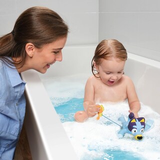 Foto 6 | Foto 6 | Juguete De Baño Tomy Bluey Con Seahorse Baby De 18 Años O Más - Venta Internacional.