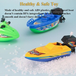 Foto 5 | Foto 5 | Set De Juguetes Windup Boat Nextake Windup Boat Ship Water Bath - Venta Internacional.