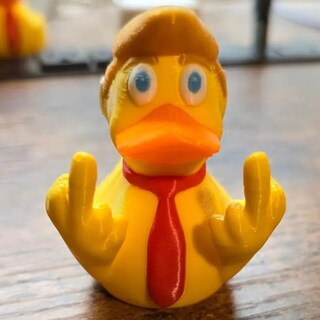 Foto 4 | Foto 4 | Divertido Patrón De Bandera Estadounidense Con El Dedo Medio De Un Pato De Goma Para Decoración De Coches - Venta Internacional.