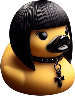 Foto 1 | Foto 1 | Juguete De Baño Coleccionable Rubber Duck Gothic Girl Para Adultos - Venta Internacional.