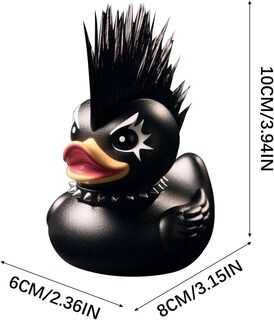 Foto 5 | Foto 5 | Juguete De Baño Coleccionable Rubber Duck Gothic Girl Para Adultos - Venta Internacional.