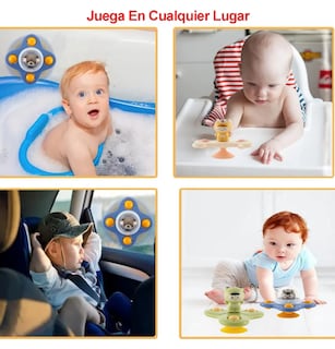 Foto 3 | Foto 3 | Juguetes de Baño Giratorios para Bebés 5 Piezas