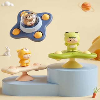 Foto 4 | Foto 4 | Juguetes de Baño Giratorios para Bebés 5 Piezas