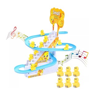 Foto 5 | Foto 5 | Juguetes De Escalada Para Patos Pequeños Eléctrico Amarillo/azul