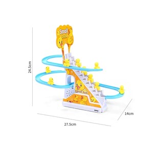 Foto 2 | Foto 2 | Juguetes De Escalada Para Patos Pequeños Eléctrico Amarillo/azul