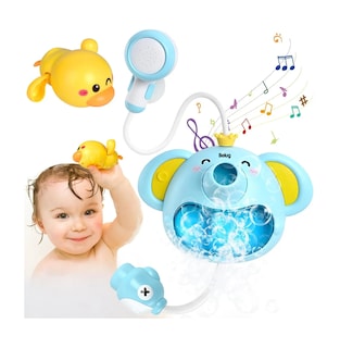 Foto 3 | Foto 3 | Juguete Y Regadera Para Baño De Bebé Con Rociador Agua Azul