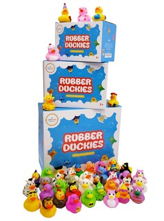 Foto 5 | Foto 5 | Rubber Duck Toy Duckies Paquete De 25 Unidades Para Niños Regalos De Cumpleaños - Venta Internacional.