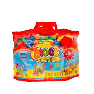 Foto 1 | Foto 1 | Blocks Paradise: Bloques Jumbo Fabi y Sofi de 52 Piezas Multicolor