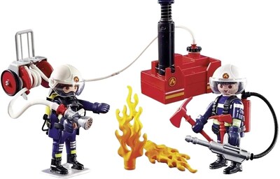 Foto 2 | Foto 2 | Equipo de Bomberos con Bomba de Agua 40 Pzs 9468 Playmobil