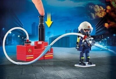 Foto 3 | Foto 3 | Equipo de Bomberos con Bomba de Agua 40 Pzs 9468 Playmobil