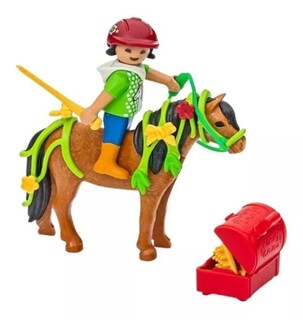 Foto 2 | Foto 2 | Playmobil Country Niña En Pony Café Modelo 6968