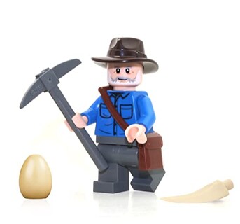 Foto 1 | Foto 1 | Venta Internacional - Minifigura Del Dr. Alan Grant De Lego Jurassic World Dominio