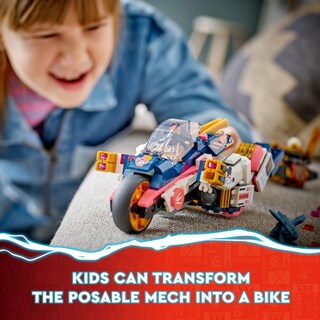 Foto 3 | Foto 3 | Venta Internacional - Lego Ninjago Sora's Transforming Mech Bike Racer 71792 Ninja