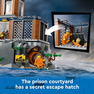 Foto 4 | Foto 4 | Venta Internacional - Set De Construcción Lego City Police Prison Island 60419 Kids 7+