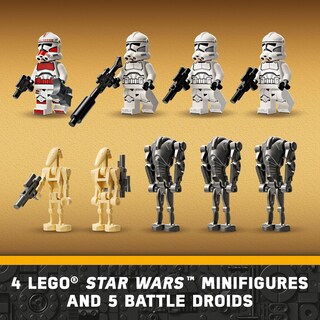 Foto 3 | Foto 3 | Venta Internacional - Juguete De Construcción Lego Star Wars Clone Trooper & Battle Droid